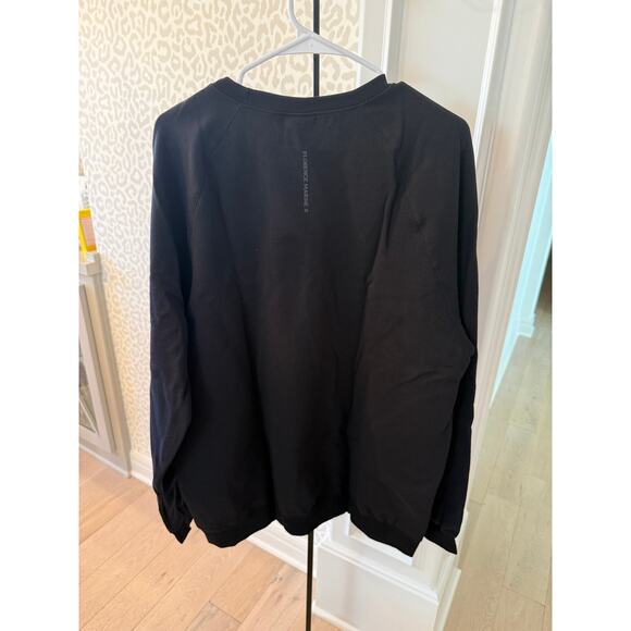 Florence Marine X Label Crew Men's Black Pullover Sweatshirt Size XL - Picture 5 of 8